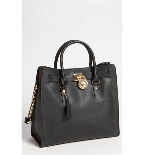 hamilton saffiano leather tote michael kors|Michael Kors saffiano handbag.